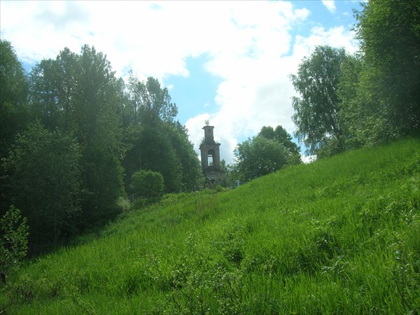 Сплав Сога 043 церковь Бориса и Глеба у д. Сосновец